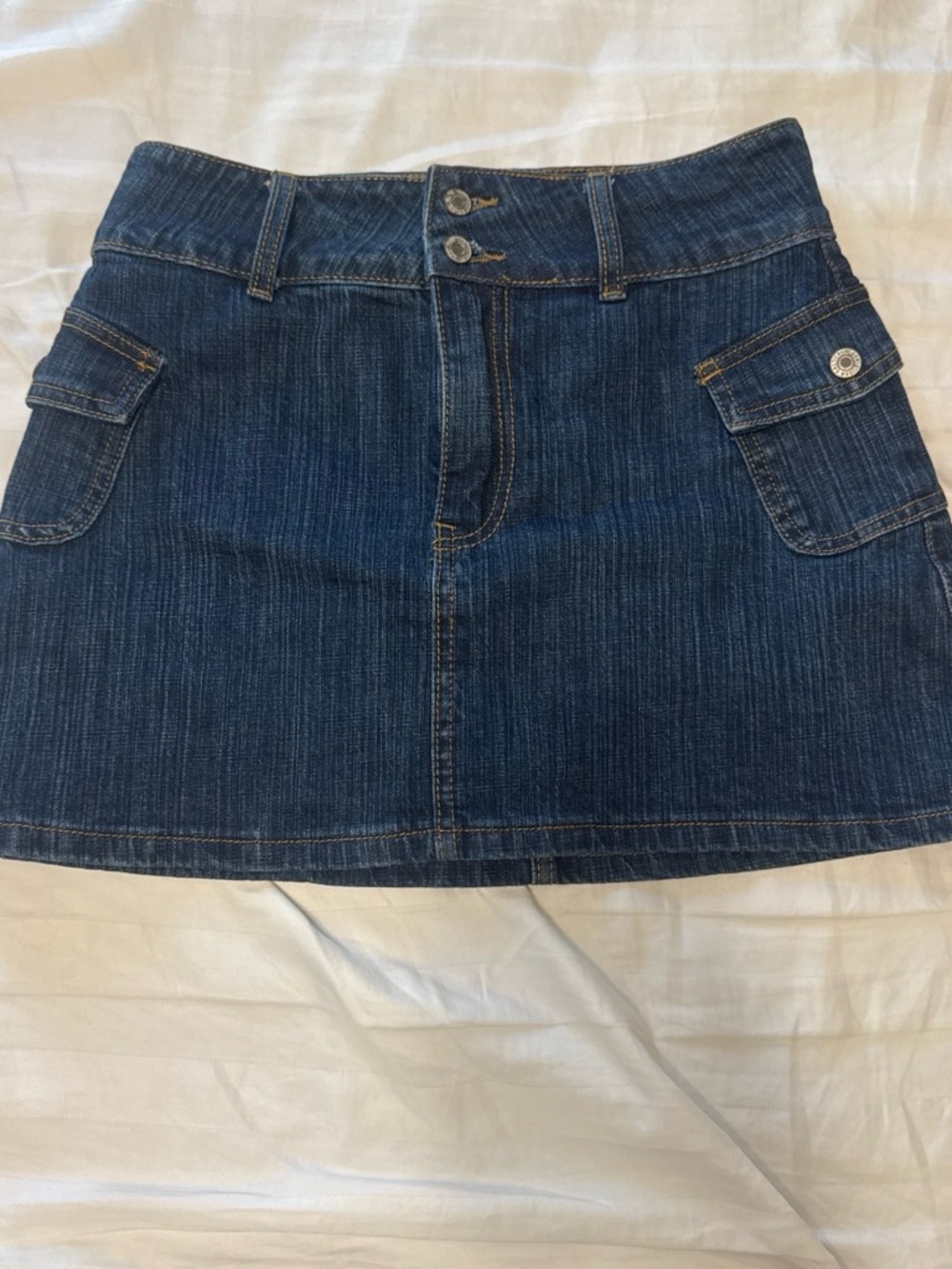Brandy Melville Brielle Denim Mini Skirt